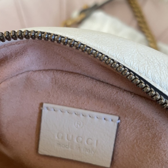 Authentic Gucci marmont mini round shoulder bag - Picture 8 of 8